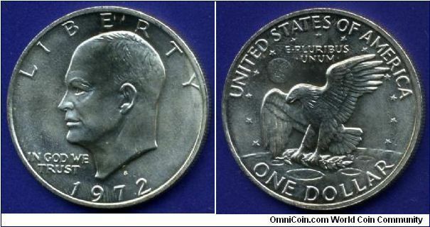60% Silver Dwight Eisenhower Dollar.
(S)San-Francisco.


Ag.