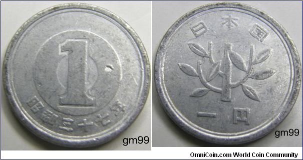1962 1 yen