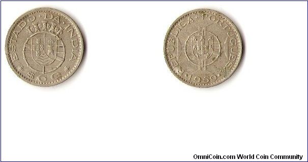 Portuguese India
60 centavos