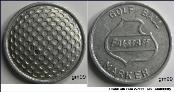 Golf Ball Marker, FALSTAFF