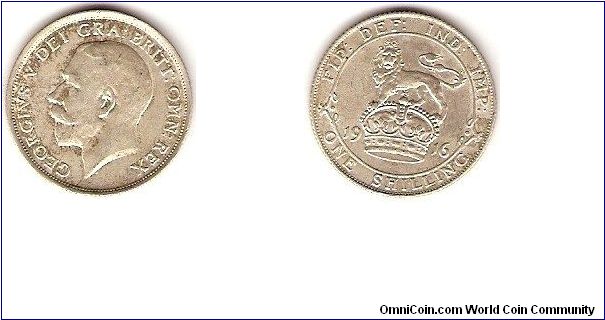 1 shilling
George V