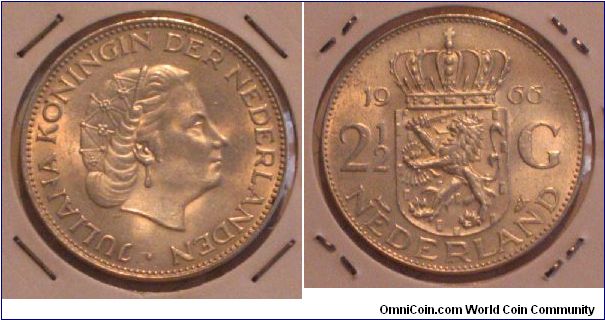 2,5 Gulden
Silver