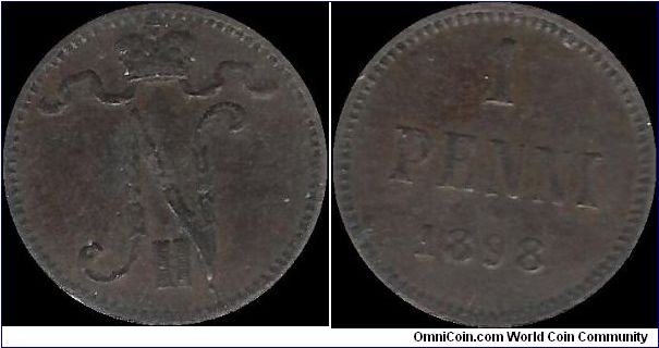 1 Penni 1898, Finland