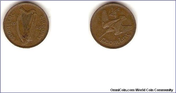 Irish Free State
farthing