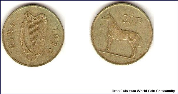 decimal coinage
20 pence
