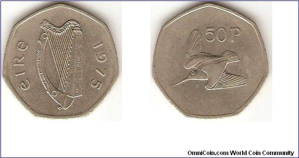decimal coinage
50 pence