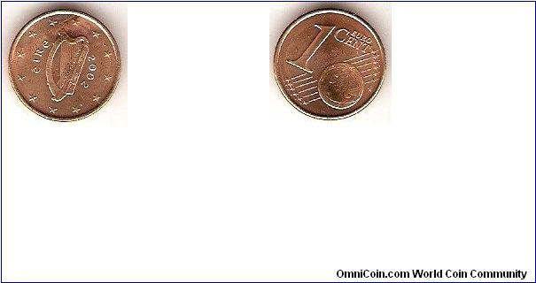 euro coinage
1 cent