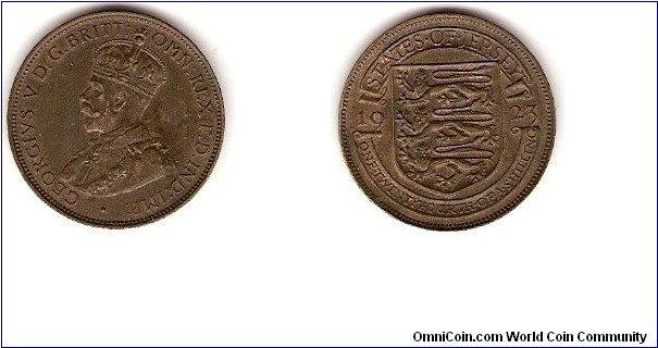 1/24 of a shilling
George V