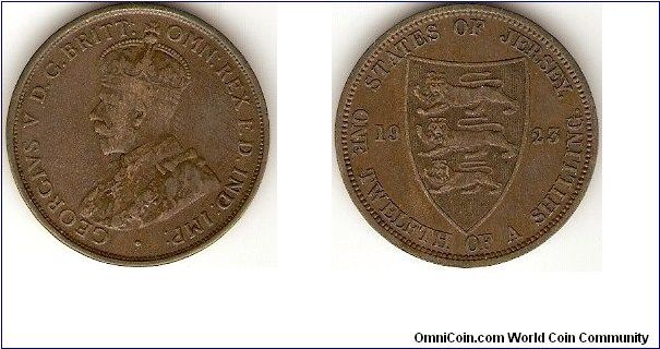 1/12 of a shilling
George V