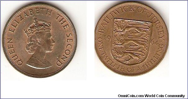 1/12 of a shilling
Elizabeth II