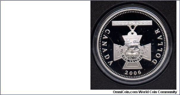 Silver Dollar. The Victoria Cross of Canada (Canada VC), based on the original Victoria Cross (VC), is awarded for extraordinary valour against hostile forces. Canada's highest honour, it is awarded to members of the Canadian Forces and to allies serving under or with Canadian military command.
The last VC awarded to a Canadian was in 1945 and the last living recipient, Smokey Smith, died in 2005. No one has been awarded or nominated for the Canada VC to date.