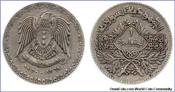 1950 1 Lira