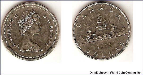 1 dollar
Elizabeth II
smaller bust
Voyageur dollar
nickel