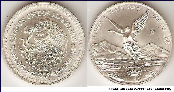 Libertad
1 onza de plata pura
0.999 silver