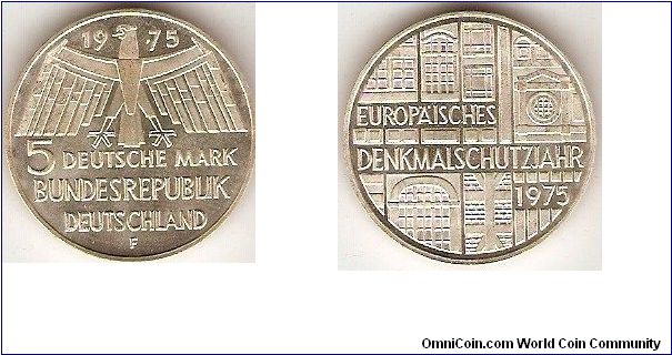 5 mark
European year of the Monuments