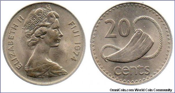 1974 20 cents