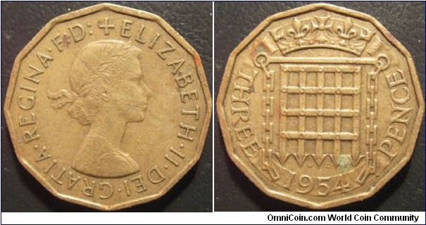 British pre-decimal three pence