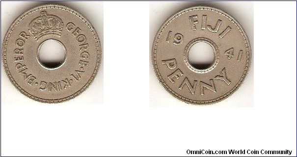 penny
George VI king and emperor.
One of the most simple coin designs I know.