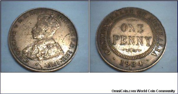 Australia  1 Penny (1911-1936).

for sale nedal_a@yahoo.com