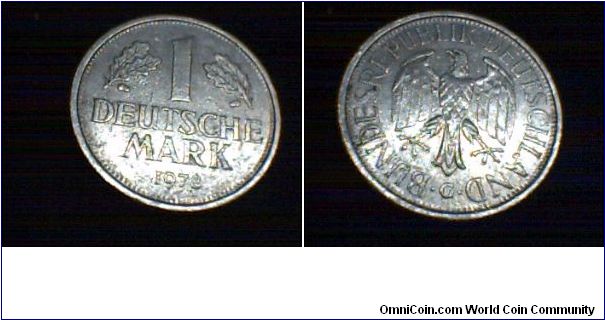 GERMANY 1 MARK 1974.

FOR SALE.