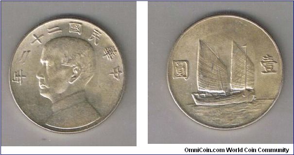 CHINA- DATE UNKNOW
 $1.00