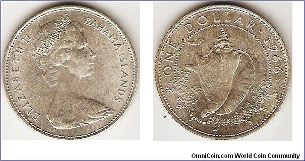 1 dollar
Elizabeth II
0.800 silver