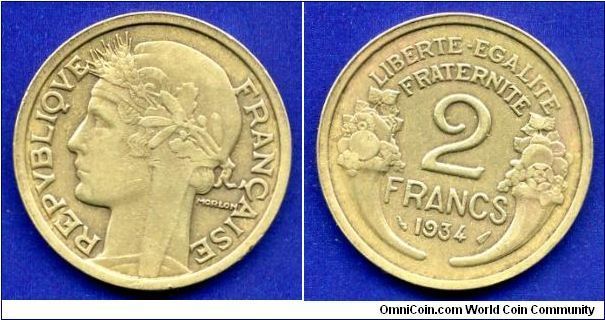 2 Francs.
Republique Francaise.


Br.