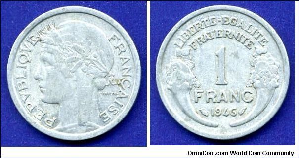 1 Franc.
Republique Francaise.


Al.