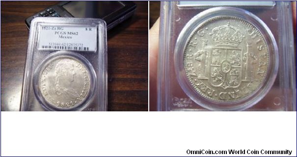 Bought from ebay for 815.5 USD,PCGS MS-62