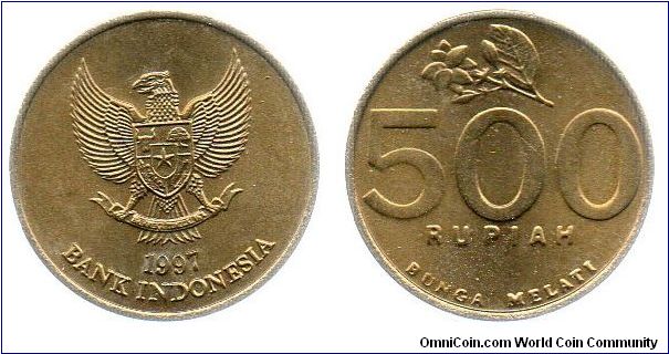 1997 500 Rupiah
