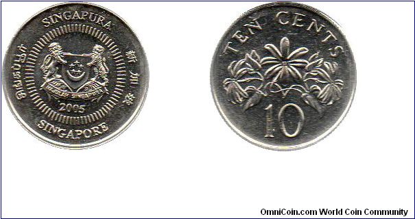2005 10 cents