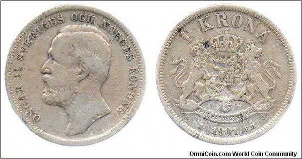 1901 1 Krona