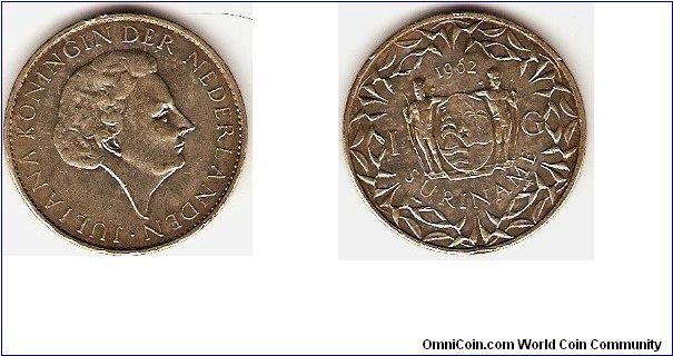 1 gulden
queen Juliana
silver