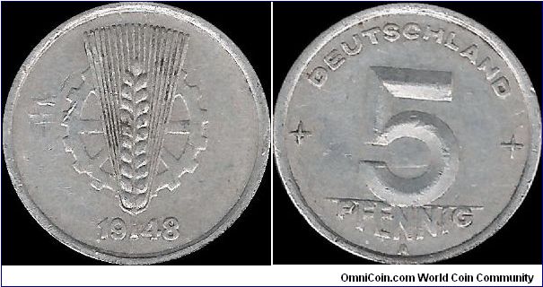 5 Pfennig 1948 A