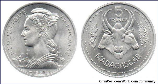 1953 5 Francs