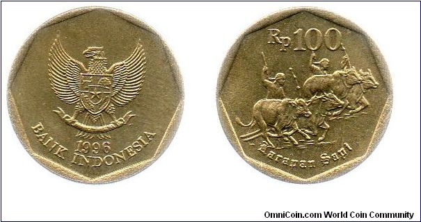 1996 100 Rupiah - Buffalo racing