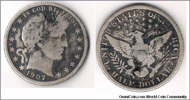 New Orleans Mint, Half Dollar.
