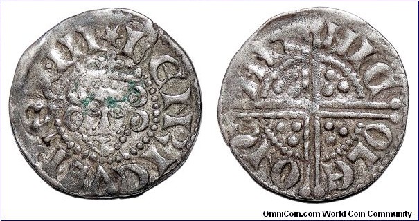 ENGLAND~AR Penny 1216-1272 AD. Under King: Henry III