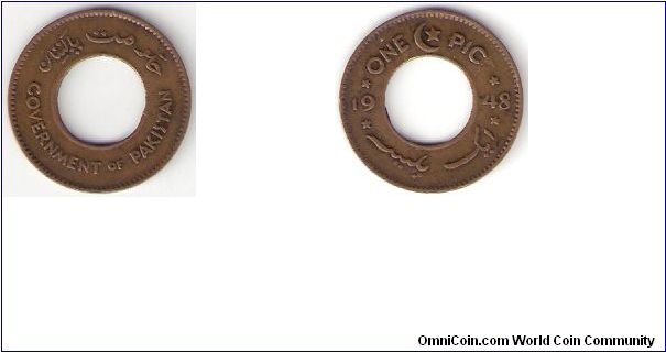 Pakistan

Hole In The Middle
1 Pice Coin