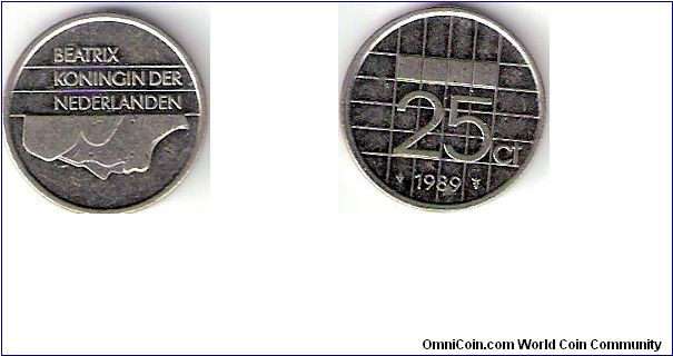 The Netherlands

1989

25 Cents