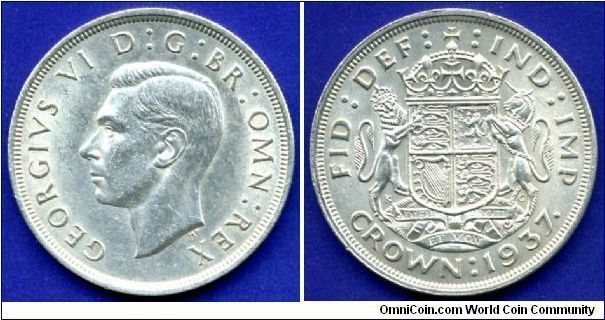 Crown.
George VI (1936-1952).


Ag500f. 28,28gr.