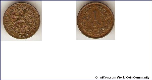 1 cent
bronze