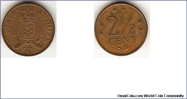 2 1/2 cent
bronze