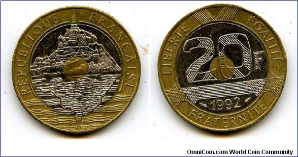 20F
Mont St Michel
Value