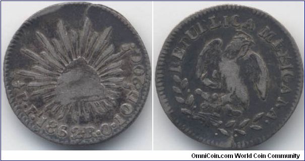 10 centavos
1862/1