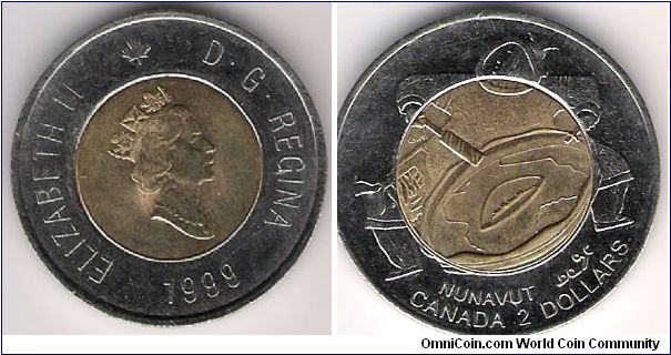 2 Dollars, Nunavut Territory