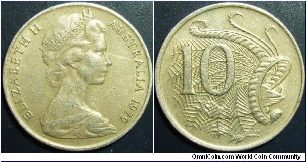 Australia 1979 10 cents. Special thanks to latman100!