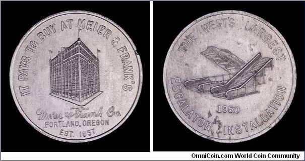 Portland, Oregon advertising token