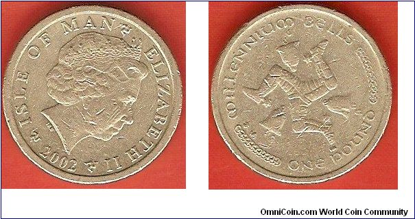 1 pound
Triskeles
Elizabeth II by Ian Rank-Broadley
nickel-brass