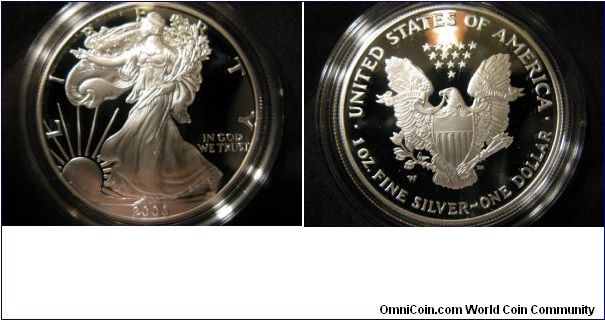 2006 Proof ASE in mint case.